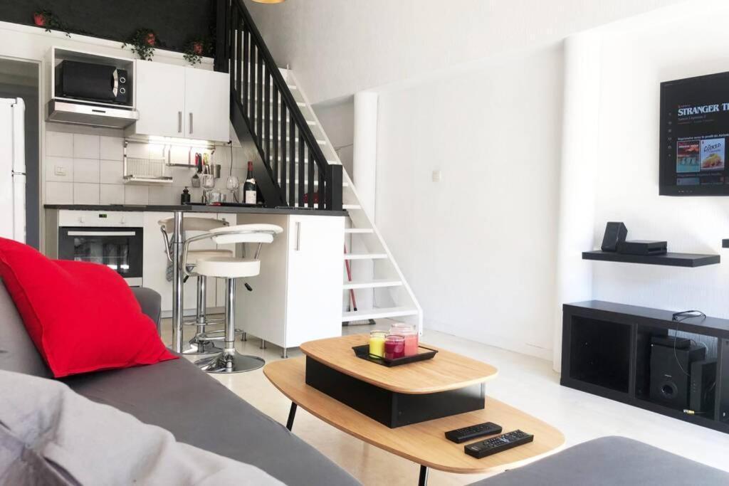 Loft Sous Les Toits Lumineux - Capitole-Daurade-Esquirol - Wifi Lägenhet Toulouse Exteriör bild